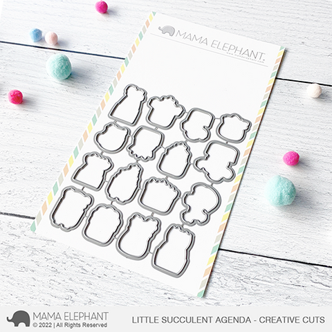 MAMA ELEPHANT: Little Succulent Agenda | Creative Cuts