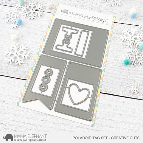 MAMA ELEPHANT: Polaroid Tag Set | Creative Cuts