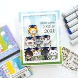 SUNNY STUDIO: Grad Cat | Sunny Snippets