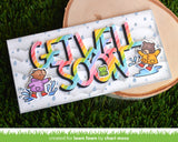 LAWN FAWN: Rainy Sky Background | Stencil