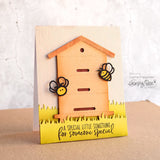 HONEY BEE STAMPS: Honey Bees Paper Piecing | Honey Cuts