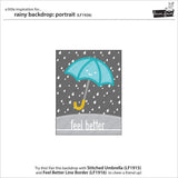 LAWN FAWN: Rainy Backdrop (Portrait) Lawn Cuts Die