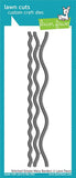 LAWN FAWN: Stitched Simple Wavy Borders Lawn Cuts Die