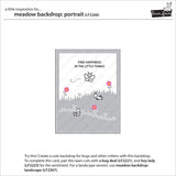 LAWN FAWN: Backdrop Meadow (Portrait) | Lawn Cuts Die