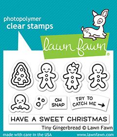 LAWN FAWN: Tiny Gingerbread.
