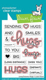 LAWN FAWN: Long Distance Hugs | Lawn Cuts Die