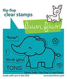 LAWN FAWN: Elphie Selfie Flip Flop