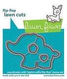 LAWN FAWN: Elphie Selfie Flip-Flop | Lawn Cuts Die