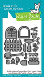 LAWN FAWN: Build a House Spring Add-on | Lawn Cuts Die