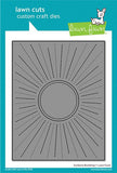 LAWN FAWN: Backdrop Sunburst | Lawn Cuts Die