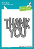 LAWN FAWN: Giant Thank You | Lawn Cuts Die