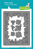LAWN FAWN: Backdrop Fall Leaves | Lawn Cuts Die