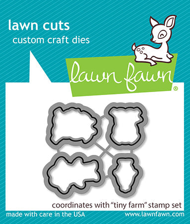 LAWN FAWN: Tiny Farm | Lawn Cuts Die