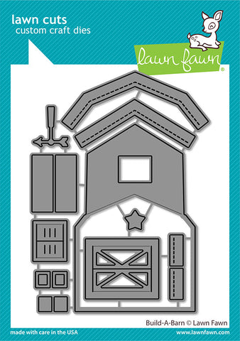 LAWN FAWN: Build-A-Barn | Lawn Cuts Die