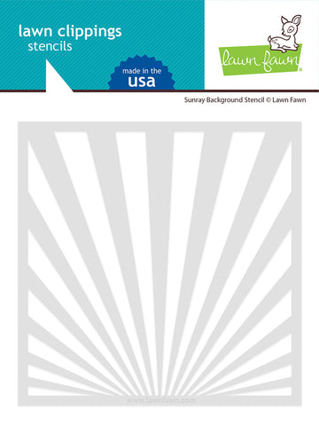 LAWN FAWN: Sunray Background | Stencil