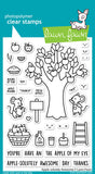 LAWN FAWN: Apple-solutely Awesome | Stamp