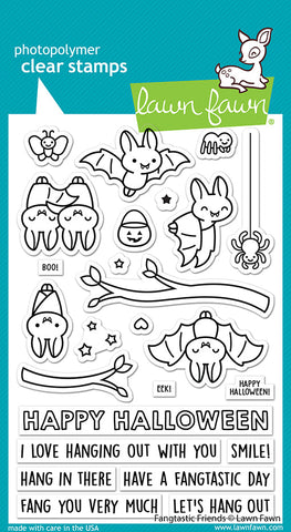LAWN FAWN: Fangtastic Friends | Stamp