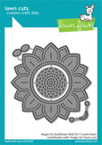 LAWN FAWN: Magic Iris Sunflower Add On | Lawn Cuts Die