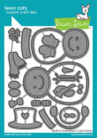LAWN FAWN: Build-a-Snowman | Lawn Cuts Die