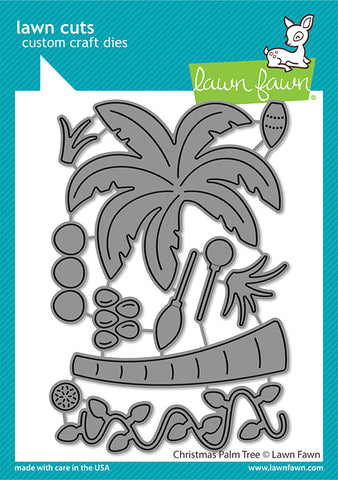 LAWN FAWN: Christmas Palm Tree | Lawn Cuts Die