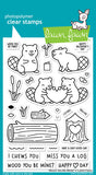LAWN FAWN: Wood You Be Mine? | Stamp