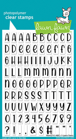 LAWN FAWN: Henry Jr.'s ABCs | Stamp