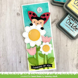 LAWN FAWN: Stitched Flower Frame Lawn Cuts Die