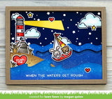 LAWN FAWN: Stitched Simple Wavy Borders Lawn Cuts Die