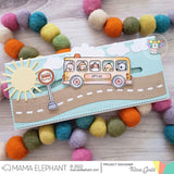 MAMA ELEPHANT: Little Agenda Bus | Stamp