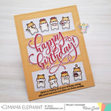 MAMA ELEPHANT: Little Hamster Agenda | Stamp