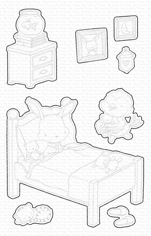 MFT STAMPS: SY All Tucked In | Die-namics (S)