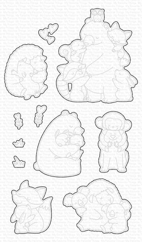 MFT STAMPS: BB Hug It Out | Die-namics