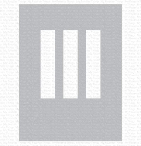 MFT STAMPS: Stencil | Rectangle Trio