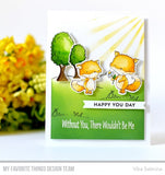 MFT STAMPS: SY Friendly Foxes Die-namics (SR)