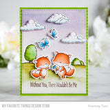 MFT STAMPS: SY Friendly Foxes Die-namics (SR)