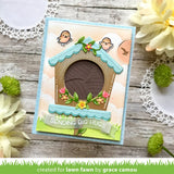 LAWN FAWN: Magic Iris Birdhouse Add On | Lawn Cuts Die