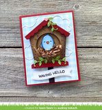 LAWN FAWN: Magic Iris Birdhouse Add On | Lawn Cuts Die