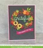 LAWN FAWN: Scripty Autumn Sentiments | Stamp