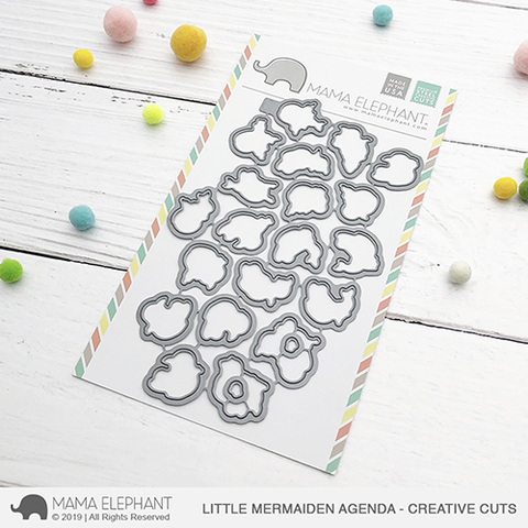 MAMA ELEPHANT: Little Mermaiden Agenda | Creative Cuts
