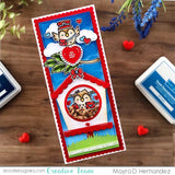 LAWN FAWN: Magic Iris Birdhouse Add On | Lawn Cuts Die