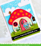 LAWN FAWN: Mushroom House Lawn Cuts Die