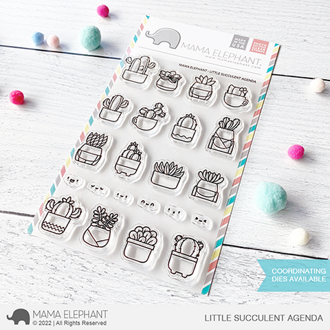 MAMA ELEPHANT: Little Succulent Agenda | Stamp