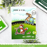 LAWN FAWN: Scootin' By | Stamp