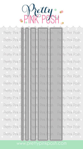 PRETTY PINK POSH: Simple Strips | Die