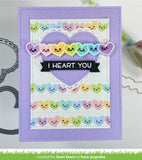 LAWN FAWN: Simply Celebrate Hearts | Stamp