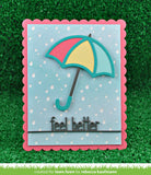 LAWN FAWN: Stitched Umbrella Lawn Cuts Die