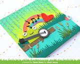 LAWN FAWN: Tiny Gift Box Frog Add-on | Lawn Cuts Die