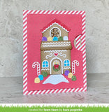 LAWN FAWN: Build a House Gingerbread Add-on | Lawn Cuts Die.