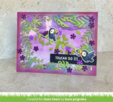 LAWN FAWN: Backdrop Tropical Leaves | Lawn Cuts Die
