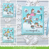 LAWN FAWN: Unicorn Picnic